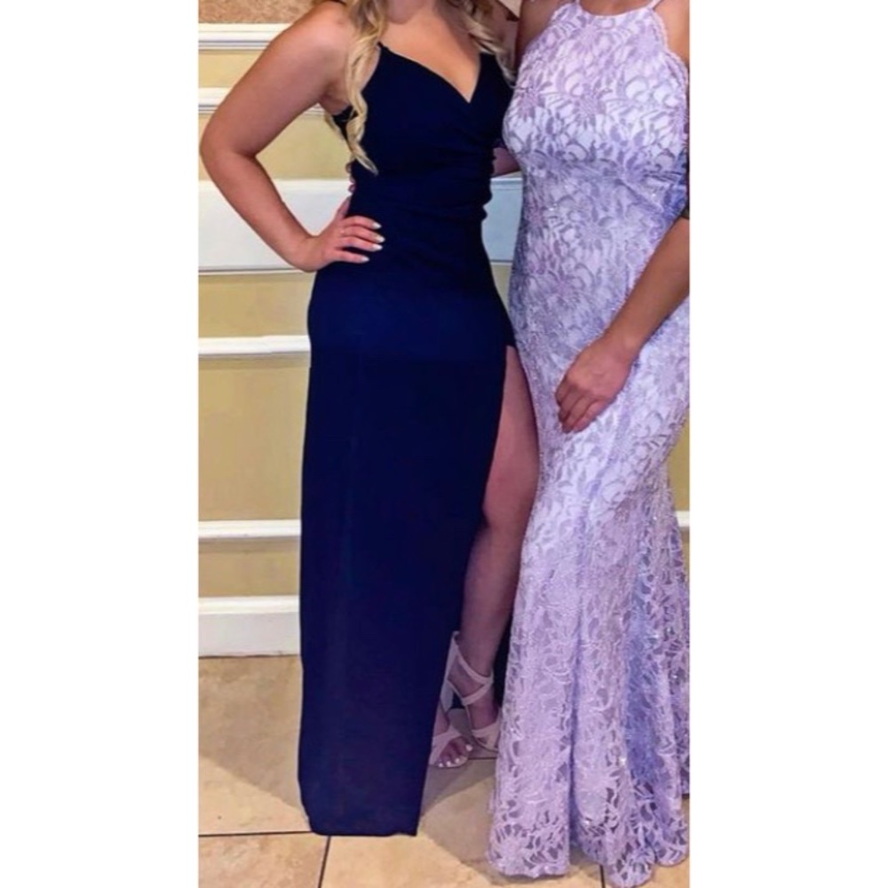 Navy Windsor Gown